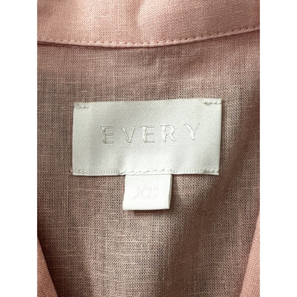 Every Cropped Light Weight Button Front Blouse I … - image 5